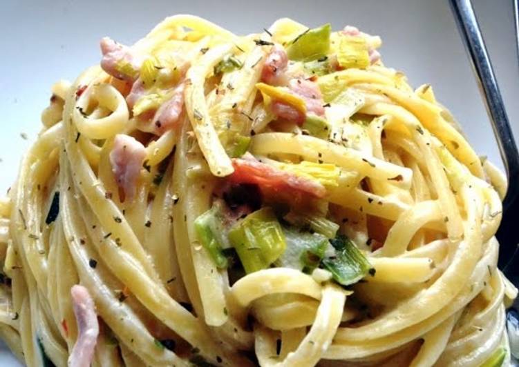 Recipe of Perfect Creamy Tagliatelle