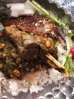 عکسی از دستور 💚قرمه سبزی💛