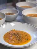 Crema de verduras para toda la familia con semillitas