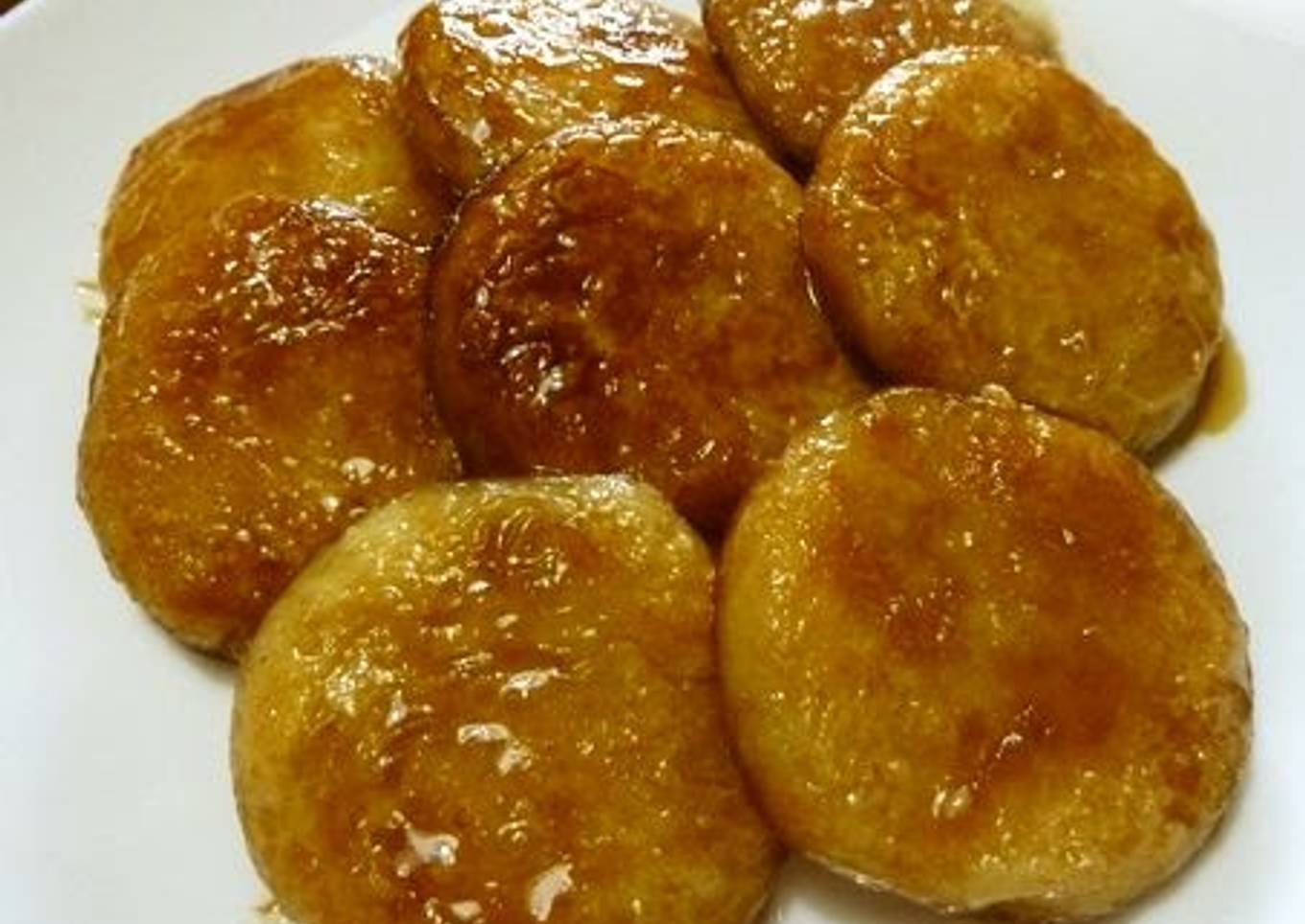Potato Dumplings with Sweet & Savory Sauce