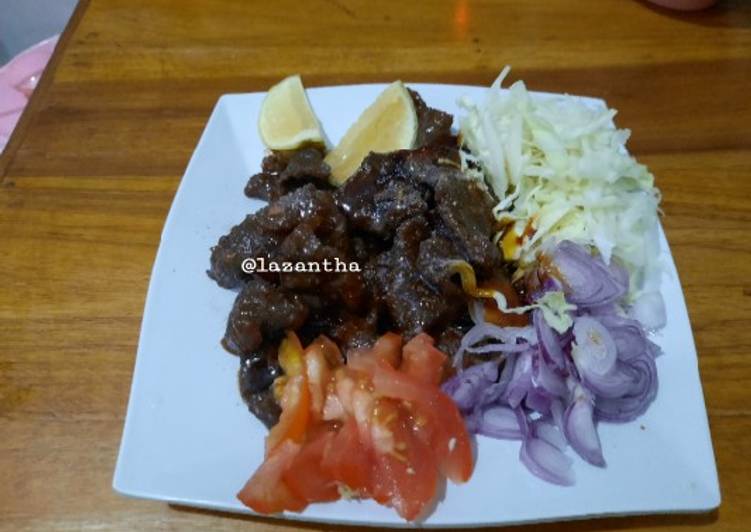 Sate sapi ala lazantha
