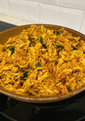 Foto resep Ayam Suwir Kemangi ala Firhan MC