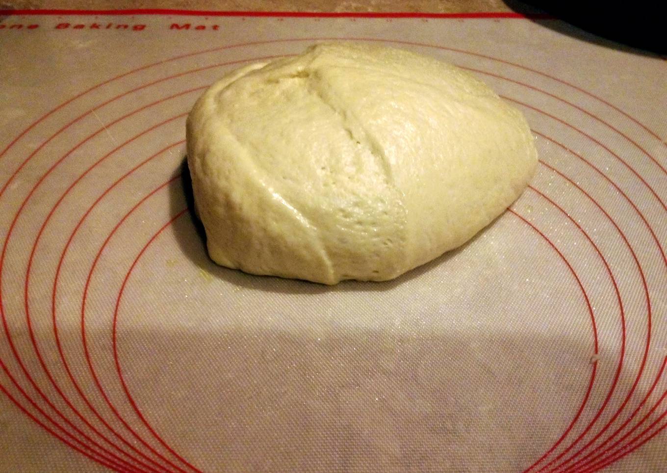 Beer pizza dough
