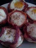 Bacon and Egg Muffins