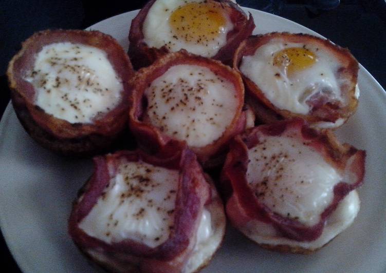 Recipe of Favorite Bacon and Egg Muffins
