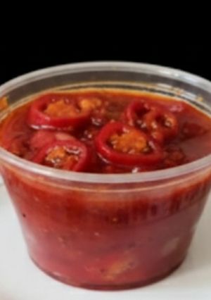 A picture of Sweet Red Chili Pickle.