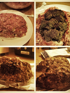 A picture of Robin's Haggis Stuffed Meatloaf.