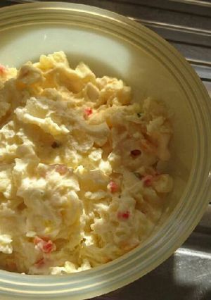 A picture of Creamy mashed potatoes.