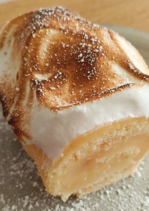 Una foto de Bracitos de limón y merengue v2 (sin gluten)