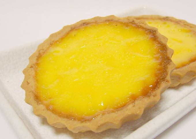 Steps to Make Quick Rich Egg Tarts
