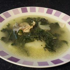 A picture of Collard Greens in Olive Oil.