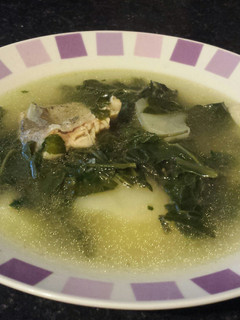 A picture of Collard Greens in Olive Oil.