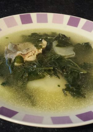 A picture of Collard Greens in Olive Oil.