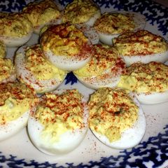 Divine Deviled Eggs A picture of Divine Deviled Eggs.