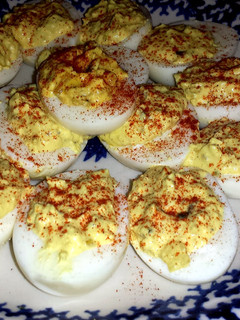 A picture of Divine Deviled Eggs.