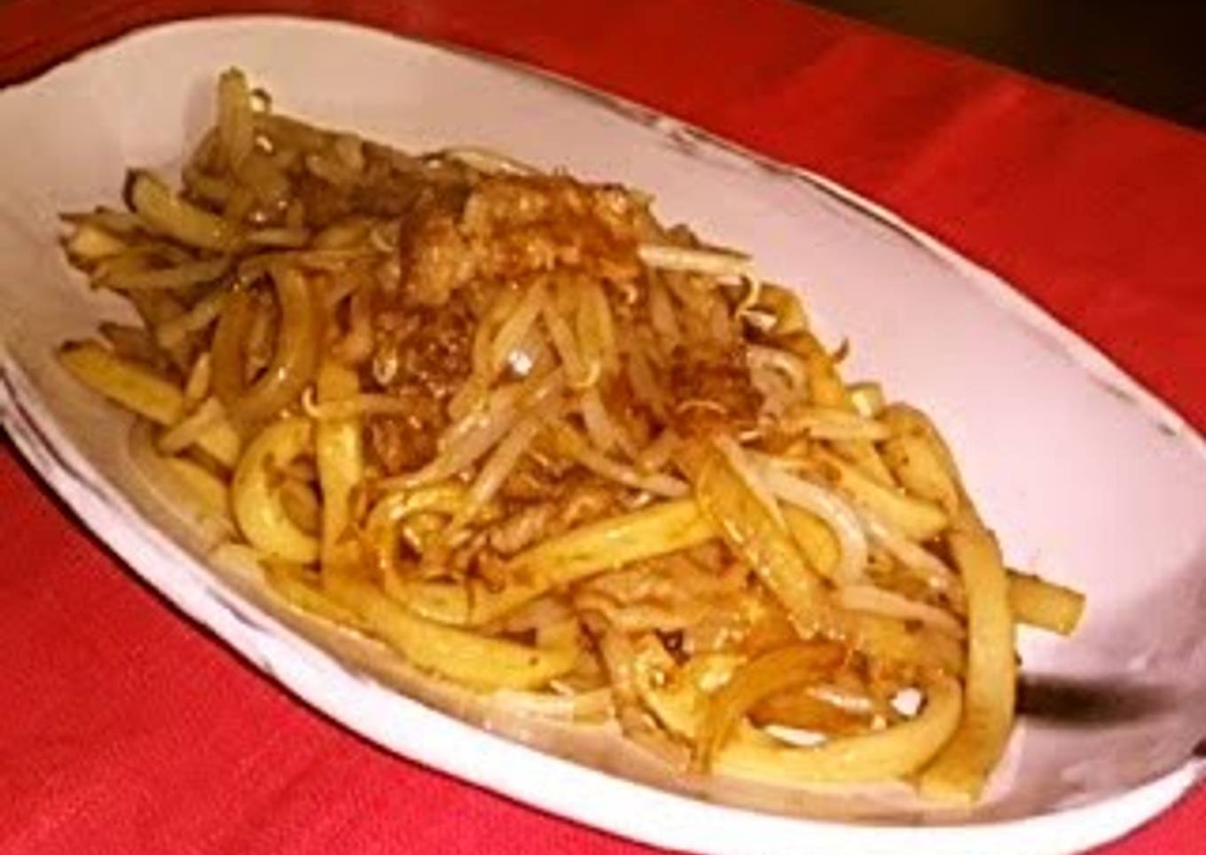 Recipe of Homemade Fried Udon Noodles