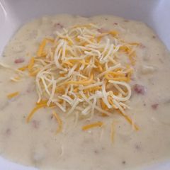 A picture of Easy Crockpot Potato Soup.