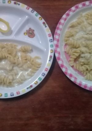 Una foto de Salsa blanca para bebes