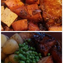 A picture of Sticky Smokey Pork Chops.