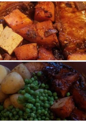 A picture of Sticky Smokey Pork Chops.