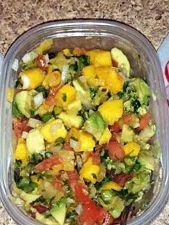 Easy Way Make Recipe Ray&#39;s&#39; Mango Avocado Salsa that is Can Pamper Your Tongue, Delicious}
