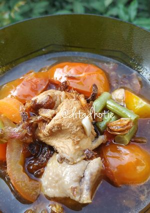 Foto resep Asem asem ayam praktis