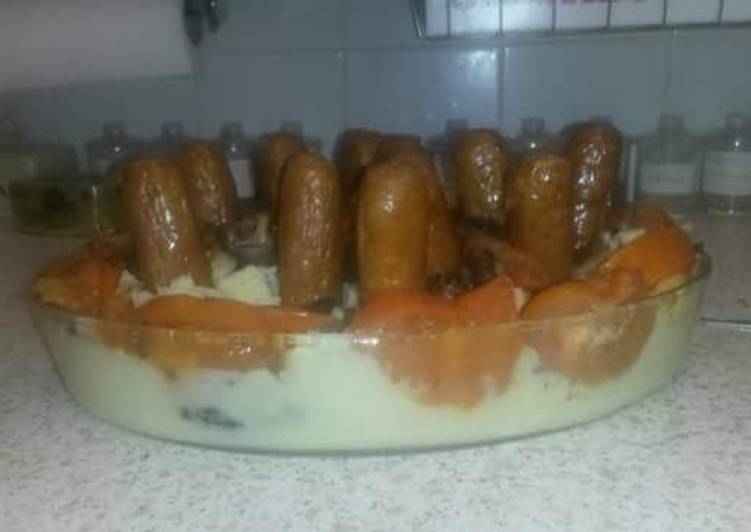 Recipe of Ultimate My Sausage Boat