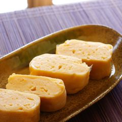 A picture of My Family's Dashimaki-style Sweetened Tamagoyaki Omelette.