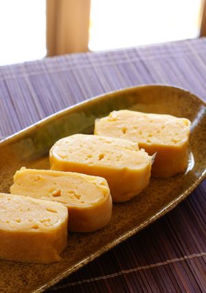 A picture of My Family's Dashimaki-style Sweetened Tamagoyaki Omelette.