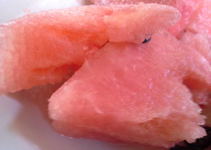 Watermelon sorbet