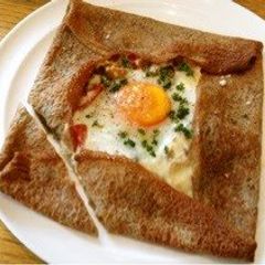 A picture of Buckwheat Flour Crepe "Galette".