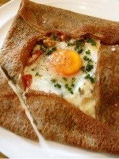 A picture of Buckwheat Flour Crepe "Galette".