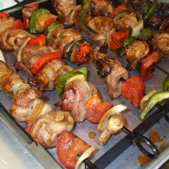 A picture of Shish Kabob.