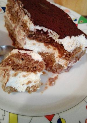 Una foto de Tiramisú sin huevos
