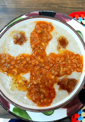 عکسی از دستور شله مشهدی