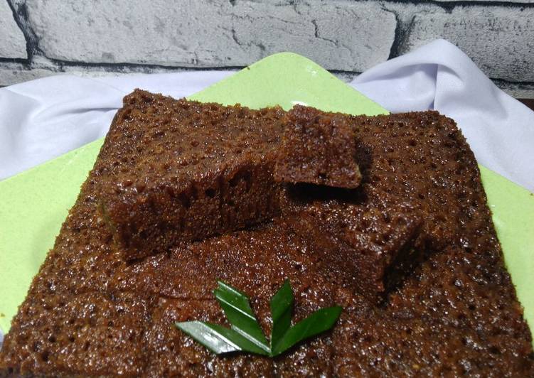 langkah mengolah Bolu Caramel yang kenyang