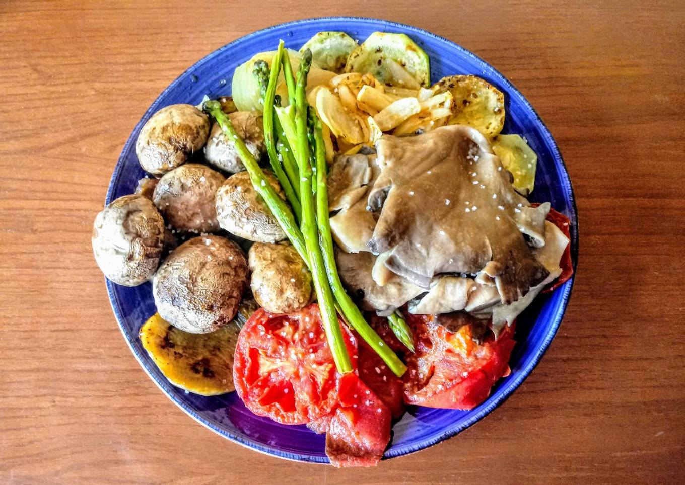 Parrillada de verduras a la plancha