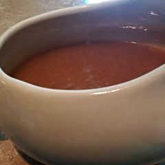 Super Easy Caramel Sauce A picture of Super Easy Caramel Sauce.