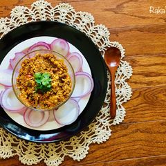 A picture of Paneer Bhurji / Paneer Bharta.