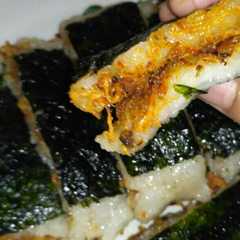 รูปของ Lemper isi abon ayam ala ala sushi 😅😅😅