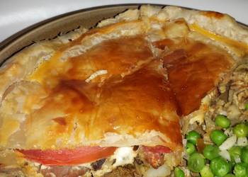 Easiest Way to Recipe Delicious Claires Bacon  Egg Pie