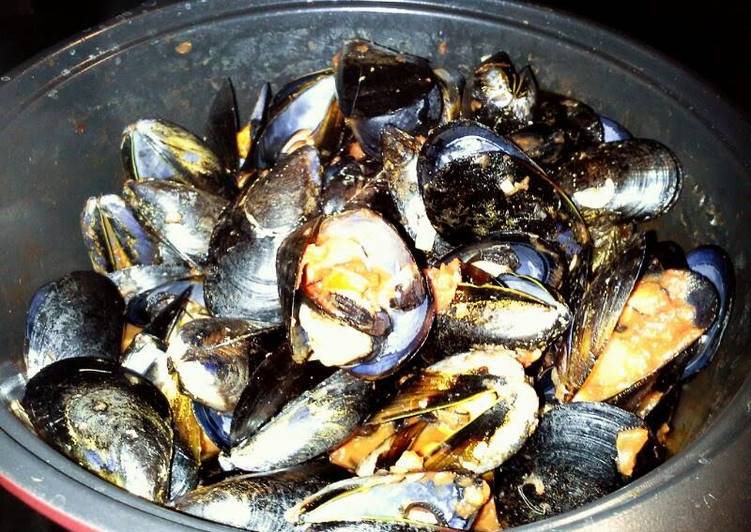 Recipe of Homemade mussels