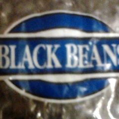 A picture of Cuban black beans.