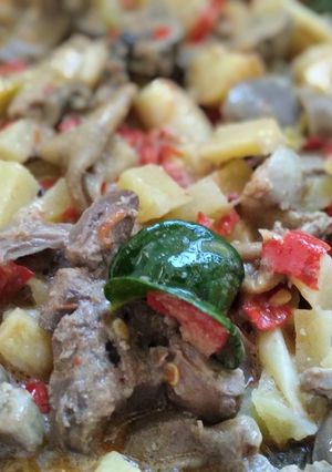 Foto resep Sambal goreng kentang, ati ampela