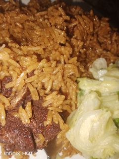 Una foto de LOCRIO DE CERDO ESTILO DOMINICANO!!