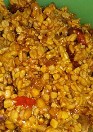 Foto resep Kering tempe pedas manis awet kriukny😋