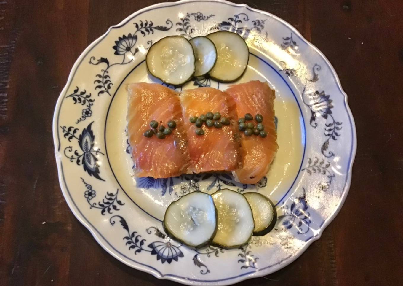 California Farm Lox Salmon from scratch