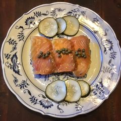 A picture of California Farm Pressed Salmon Gravlax.