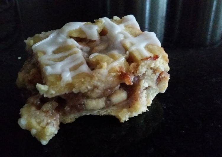 Simple Way to Prepare Super Quick Homemade Apple Pie Bars