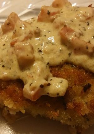 A picture of Skillet Basil Cream Chicken.